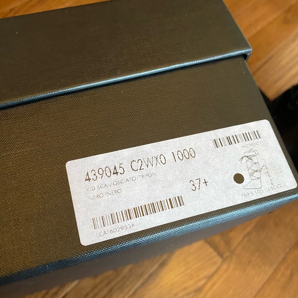 NWT Saint Laurent Kid Scamosciato Boots (Black) - Picture 9 of 9